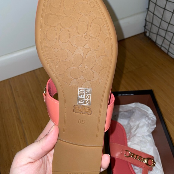 Coach Peach Sandals - Picture 3 of 3